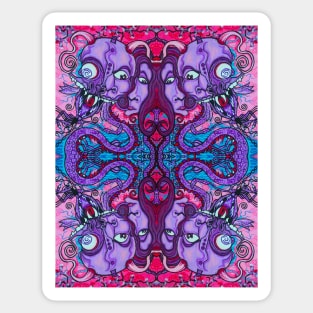 Lavander Leviathan PATTERN Sticker